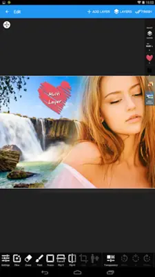 Multi Layer - Photo Editor android App screenshot 7